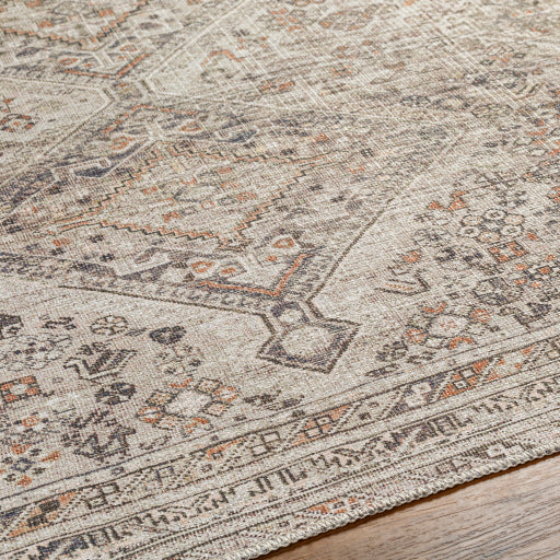 Amelie Rug - AML2383 - Ivory/Peach/Slate