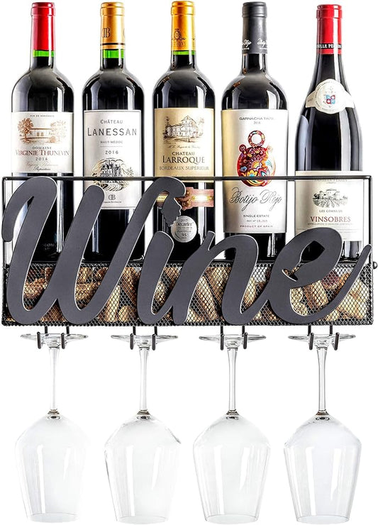 Wall Mounted Wine Rack
