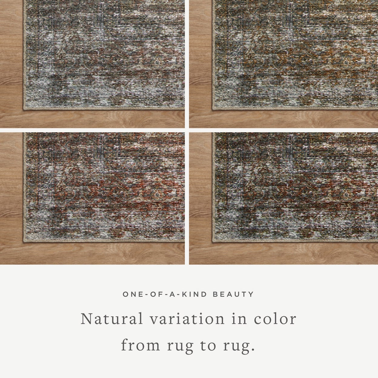 Amber Lewis Billie Tobacco/Rust Rug