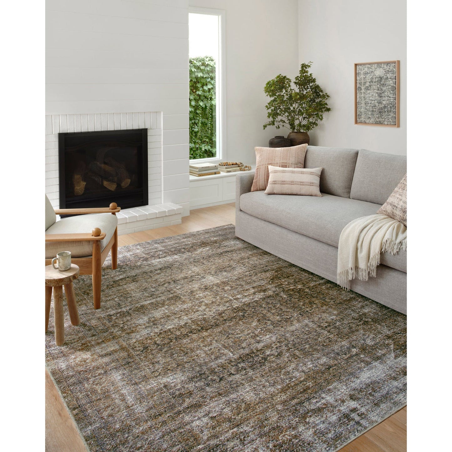 Amber Lewis Billie Tobacco/Rust Rug