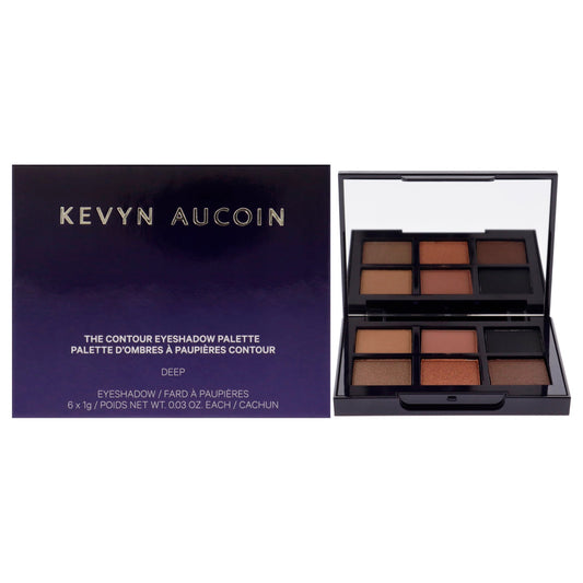 The Contour Eyeshadow Palette - Deep by Kevyn Aucoin for Women - 0.18 oz Eye Shadow