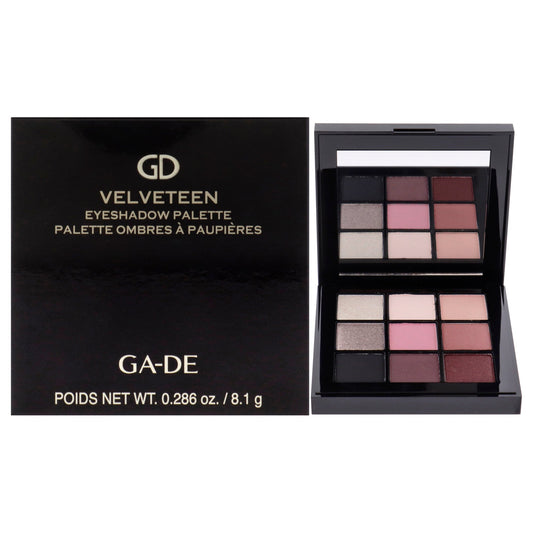 Velveteen Eyeshadow Palette - 55 Shades of Love by GA-DE for Women - 0.286 oz Eye Shadow