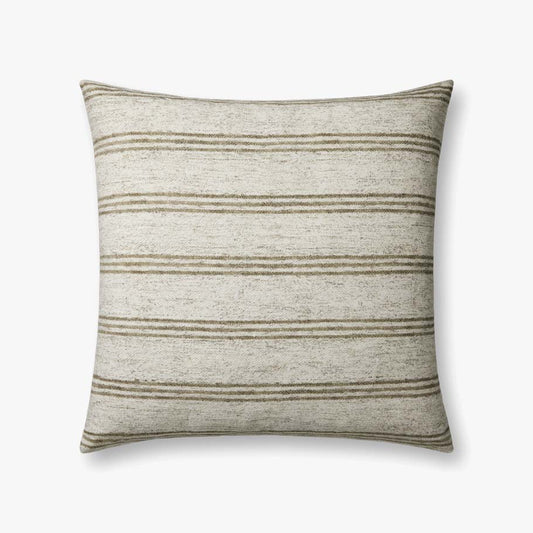 Amber Lewis Pal0040 Ivory / Olive Pillow