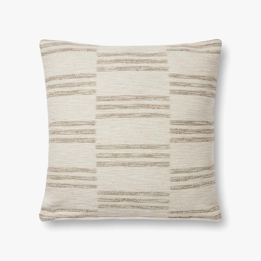 Amber Lewis Jay Pal0026 Ivory / Sand Pillow