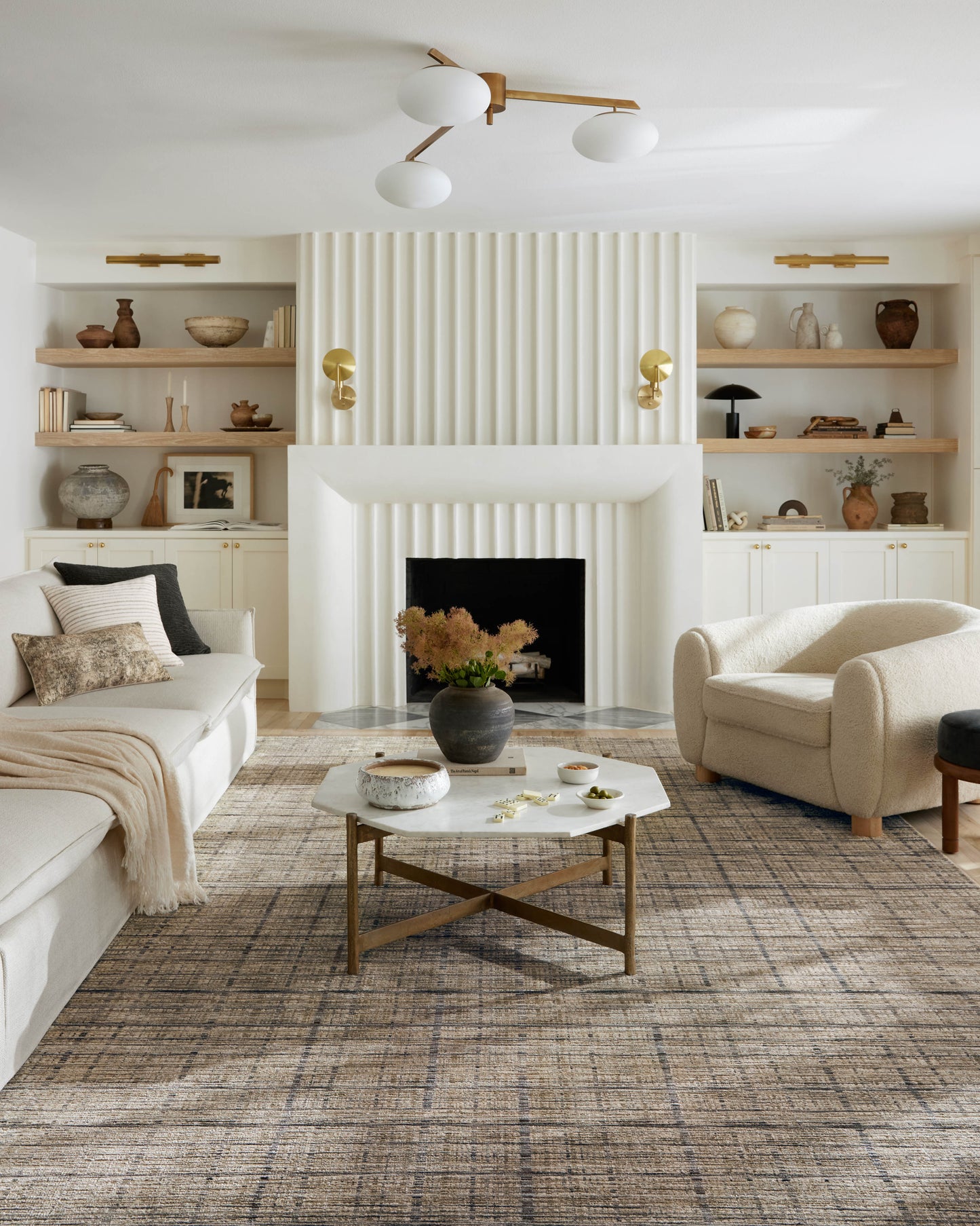 Soho Rug- Pebble / Charcoal