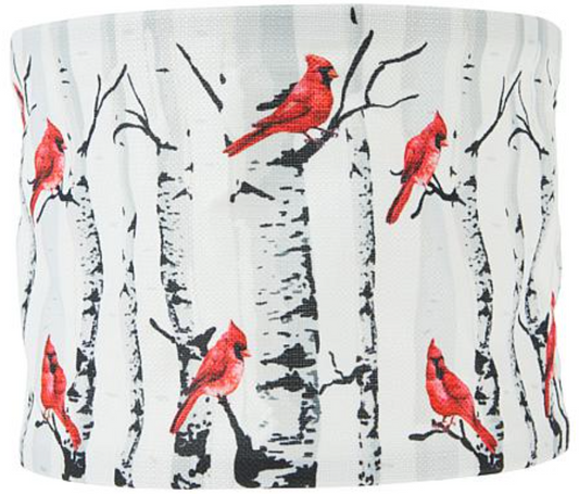 The Flip Shade® Cardinal Trees Interchangeable 13" Lamp Shade Kit