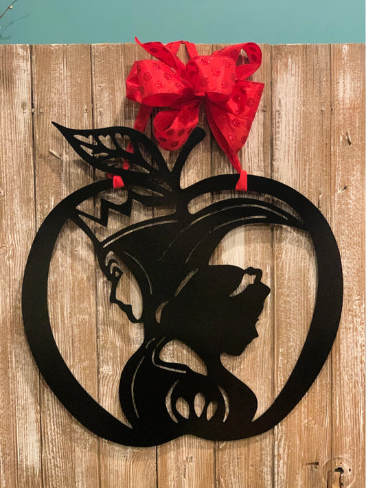 Snow White + Evil Queen-Inspired Large 24" Wall Decor - FREE SHIPPING