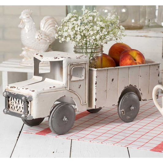 White Farm Truck Planter