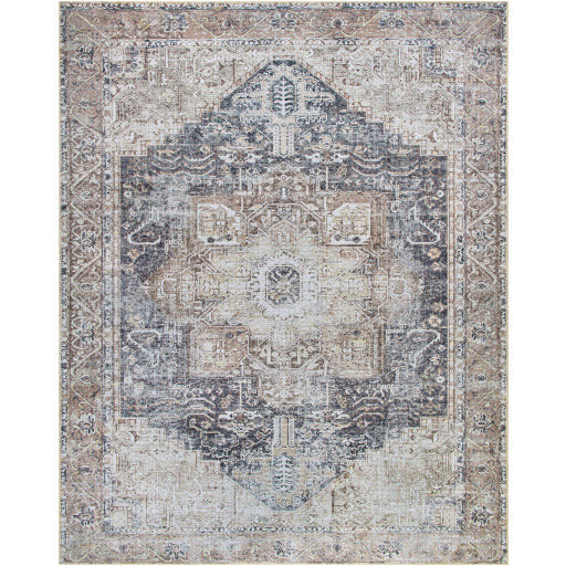 Amelie Rug - AML2360 - Blue/Brown