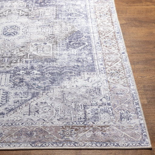 Amelie Rug - AML2360 - Blue/Brown