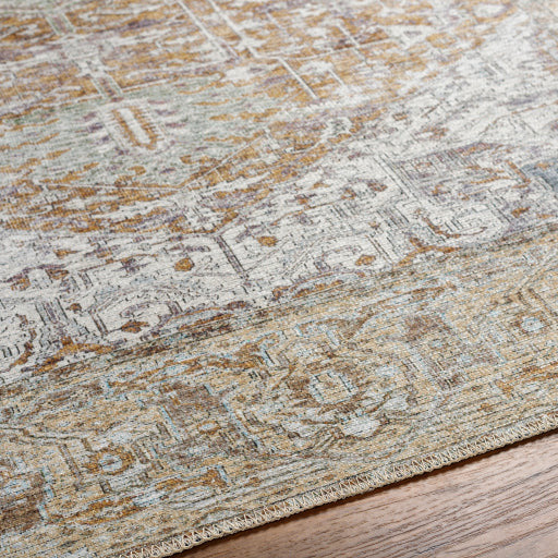 Amelie Rug - AML2367 - Mustard/Gray