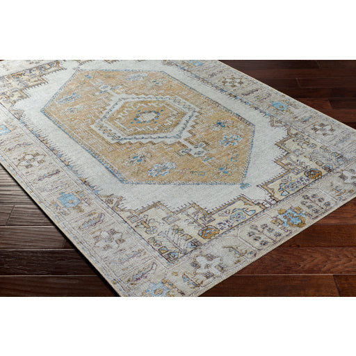 Amelie Rug - AML2369 - Mustard/Tan