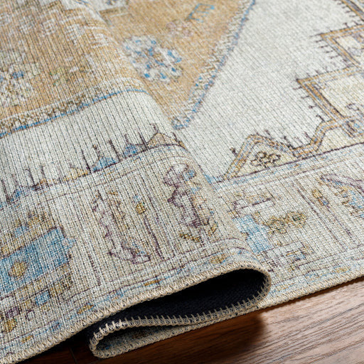 Amelie Rug - AML2369 - Mustard/Tan