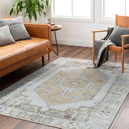 Amelie Rug - AML2369 - Mustard/Tan