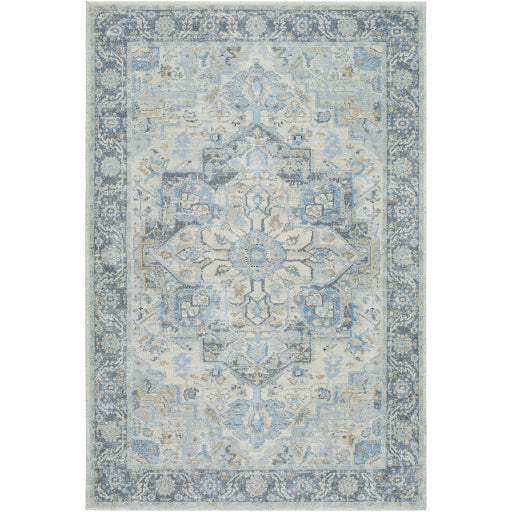 Avellino AVL-2301 Rug- Beige, Gray, Blue