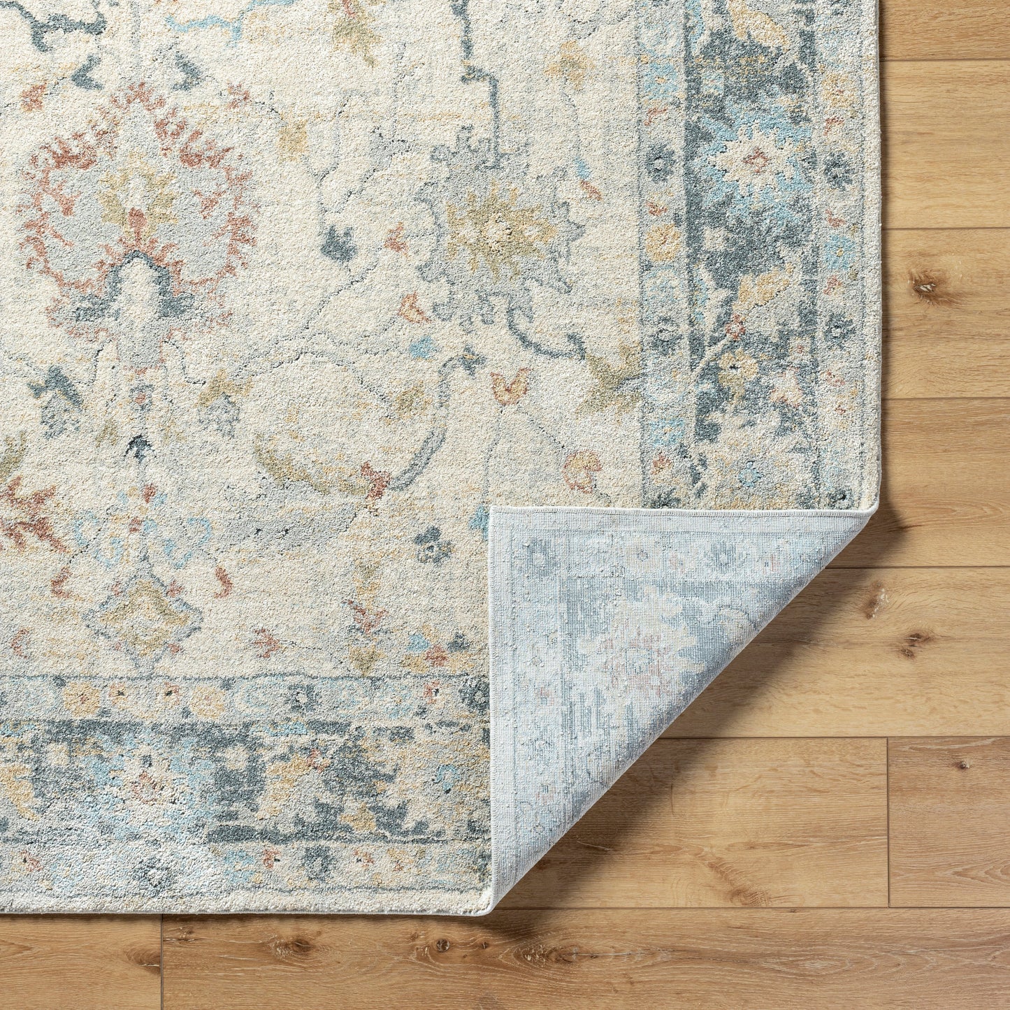 Avellino AVL-2309 Rug-  Beige, Blue, Gray