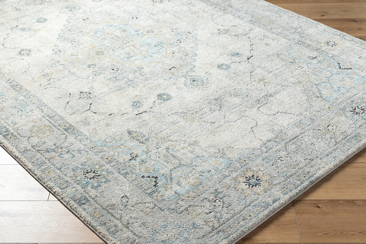 Avellino AVL-2314 Rug-  Beige, Blue, Gray