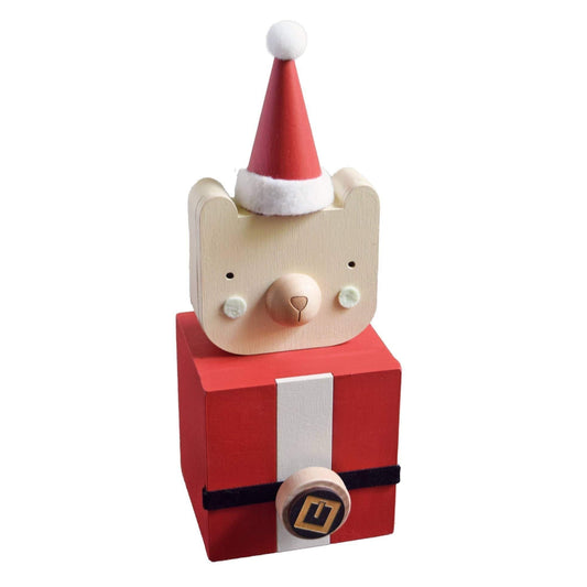 Tree by Kerri Lee Santa Bear Music Box